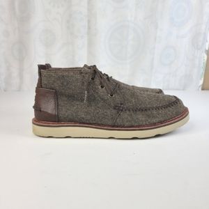 toms brushed wool chukka boot